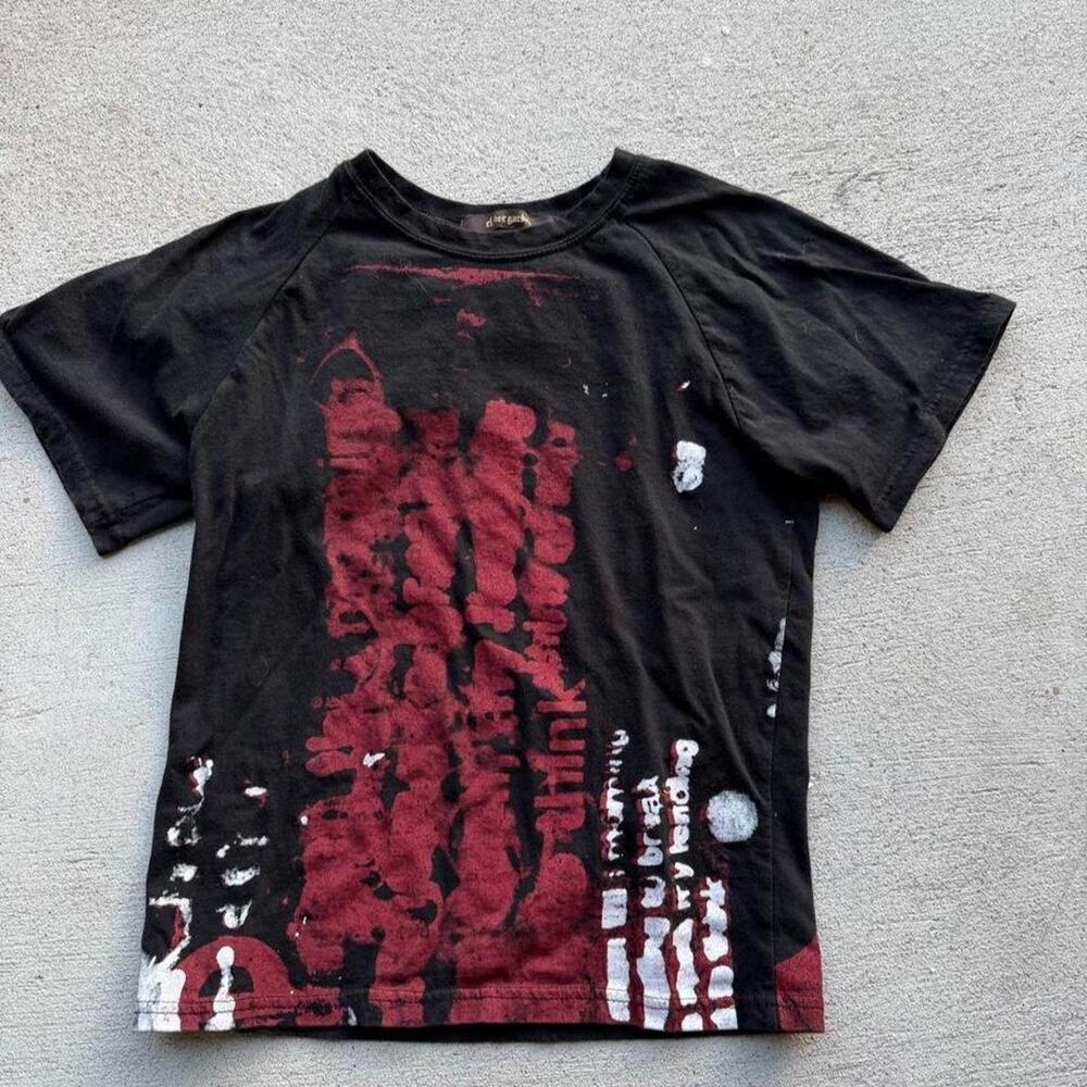 Y2K grunge womens tee XS
